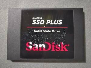 120GB SanDisk SDSSDA-120G SSD PLUS 2.5インチ 7mm SATA ラベル破損