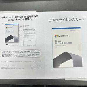 Office 2021 home & business ライセンスカード 新品未使用 正規品の画像1