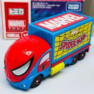 トミカ マスクドキャリー スパイダーマン コミックスエディション　マーベルT.U.N.E.シリーズ セブンイレブン限定