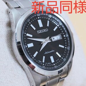 新品同様 SEIKO メカニカル 自動巻き SARV003 黒文字盤