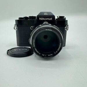 Nikon ニコン　Nikomat　EL　LENDS　NIKKOR-P.C　Auto　1:2.5 f=105mm　ニコマートフィルムカメラ 一眼レフ 