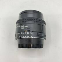 Nikon ニコン NIKKOR ニッコール AF 50mm f/1.8 New レンズ 美品 箱 取説 ギャランティ 付_画像4