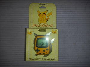  unused secondhand goods Nintendo pocket Pikachu box instructions attaching body nintendo small size game machine mobile game machine 