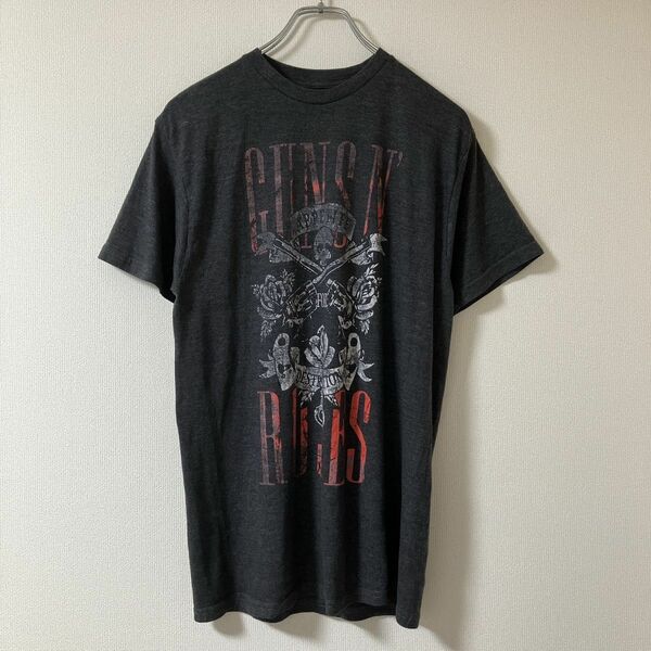 ◆【良品】Guns N' Roses｜ガンズ・アンド・ローゼズ，半袖Tシャツ，バンド，ミュージック