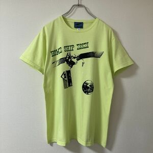 ◆【良品】00s，BUMP OF CHICKEN｜バンプ オブ チキン，2008年ツアー，ホームシップ衛星，ミュージックTシャツ