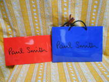 ♪ショッピングバッグ美品ポールスミスPaul Smith４種＆ISSEY MIYAKEイッセイ・ミヤケ＆＆YSLイブサンローラン_画像6