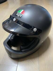 AGV X101 BLACK バイザー付き　マットブラック　ヘルメット フルフェイス 