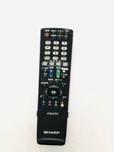 D 送料無料　SHARP GA932WJSA シャープ テレビリモコン 動作品_画像1