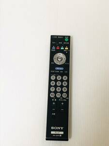 C 送料無料　SONY ソニー テレビリモコン RM-JD015 動作品