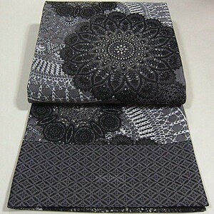  new pattern new goods untailoring west . woven six through pattern double-woven obi race. flower pattern 