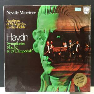 ◆ Naville Marriner ◆ Haydn ◆ Symphonies Nos.52,53 ◆ 蘭盤 Philips