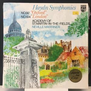 ◆ Haydn Symphonies ◆ Naville Marriner ◆ 蘭盤 Philips