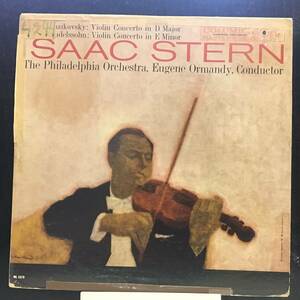  ストリングス ◆ Isaac Stern ◆ Tchaikovsky, Mendelssohn ◆ 米 プロモ 6Eyes 深溝