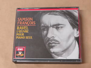 RAVEL：L'Oeuvre Pour Piano Seul　/　 Samson Francois（サンソン・フランソワ）/　西ドイツ盤　CD　2枚組