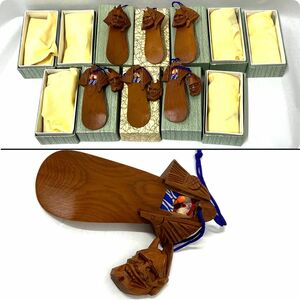 [E875] new goods unused .. shunga 12 point set sale sculpture rare article .. height mountain Takumi . one rank one sword carving skill from .... surface shoehorn art handicraft netsuke 