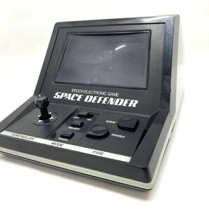 【E558】昭和レトロ 古いゲーム機 エポック社 電子ゲーム SPACE DEFENDER/スペースディフェンダー 当時物 ビンテージ 希少品の画像1