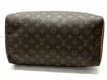 【E825】正規品 LOUIS VUITTON ルイヴィトン スピーディー 35 モノグラム ボストンバック/ハンドバッグ 本物保証_画像3