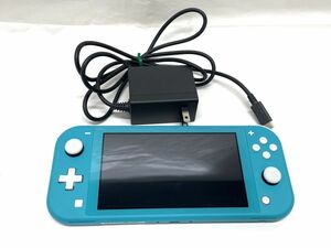 【E998】美品 Nintendo Switch Lite HDH-001 任天堂 スイッチ 本体 ターコイズ 動作確認済み/初期化済