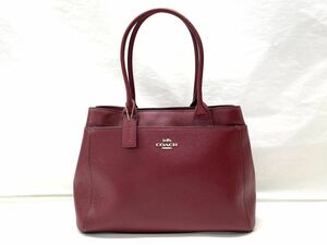 【E657】美品 コーチ COACH トートバッグ F31474 ケイシー トート レザー レッド レディース