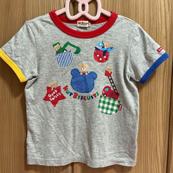 ★送料無料★ミキハウス ホットビスケッツ　半袖Ｔシャツ　サイズ110キッズ 