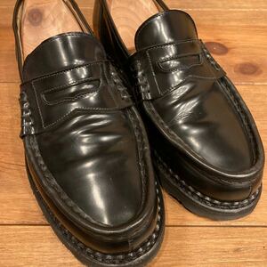 [Edifice special order ] Paraboot REIMS Paraboot Ran s Loafer black glass leather 