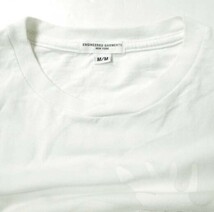 Engineered Garments エンジニアードガーメンツ Printed Cross Crew Neck T-shirt - ELK クロスオーバーポケットTシャツ M WHITE 鹿 g16210_画像4