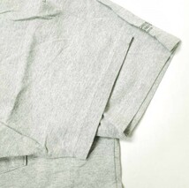 Engineered Garments エンジニアードガーメンツ Printed Cross Crew Neck T-shirt - HELL'S KITCHEN クロスオーバーポケットTシャツ L GREY_画像5