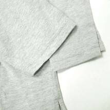 Engineered Garments エンジニアードガーメンツ Bask Shirt - Solid JERSEY バスクシャツ M GREY ボートネック Tシャツ カットソー g16226_画像5