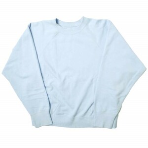 Pilgrim Surf+Supply ピルグリム 22SS Avery Raglan Sweatshirt 裏毛 ラグランスウェットプルオーバー 37-13-0079-101 1 ブルー BEAMS