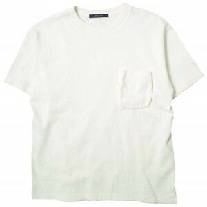 LOUIS VUITTON ルイ・ヴィトン 21AW イタリア製 シグネチャー3Dポケットモノグラム半袖Tシャツ RM212Q TCL HIY49W M WHITE トップス g16637