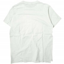Engineered Garments エンジニアードガーメンツ Printed Cross Crew Neck T-shirt - ELK クロスオーバーポケットTシャツ M WHITE 鹿 g16210_画像2
