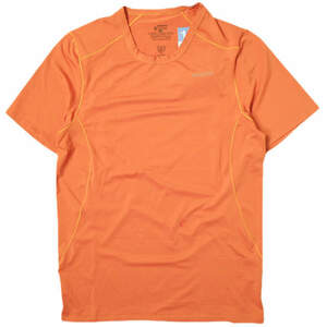 新品 PATAGONIA パタゴニア 11AW M's Capilene 1 Silkweight Stretch T-Shirt キャプリーン1 ストレッチTシャツ 45600 S DMO オレンジ