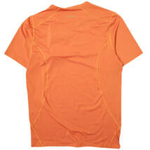 新品 PATAGONIA パタゴニア 11AW M's Capilene 1 Silkweight Stretch T-Shirt キャプリーン1 ストレッチTシャツ 45600 S DMO オレンジ_画像2