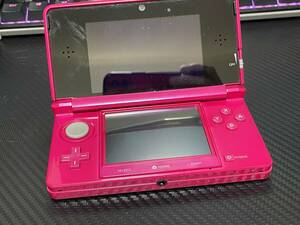 ニンテンドー3DS ピンク 本体のみ ジャンク品 NINTENDO 3DS 動作未確認品