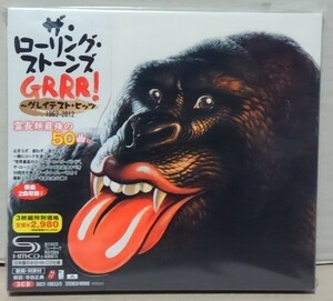 【3SHM-CD】ローリング・ストーンズ / GRRR！ グレイテスト・ヒッツ1962-2012■UICY-10033/5■ROLLING STONES