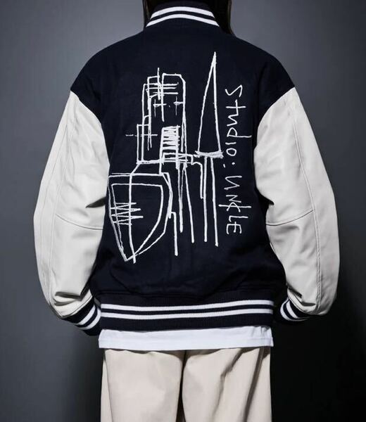 UNKLE Studio AR.Mour a.four labs トリプルコラボ VARSITY JACKET スタジャン 倉石 Mo WAX APE NIGO アンダーカバー