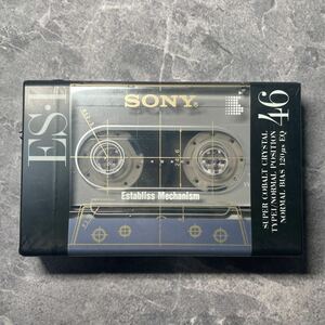 SONY ES・Ⅰ46 カセットテープ 未開封 日本製 ES1ソニー 