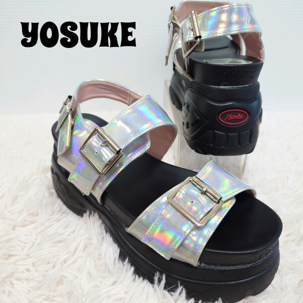 YOSUKE ヨースケ 厚底 サンダル シューズ 靴 23.5cm レディース
