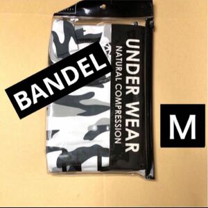 バンデル　BANDEL Tシャツ　長袖　ハイネック　ロング　　コンプレッション　Ｍ