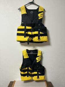 Sea-Doo シードゥー ライフジャケットS・Lサイズ２点セット中古品！