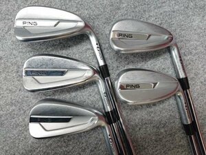 PING ピン G700 Power Spec 黒ドット #6-PW 5本セット N.S.PRO Zelos 6 ゼロス6 日本仕様