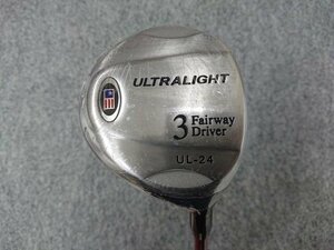 U.S. Kids Golf ジュニア用 【39inch (身長:92cm～107cm)対応】 ULTRALIGHT UL-24 3W FW カーボンシャフト 未使用品