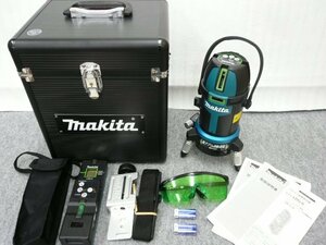 @【未使用品】 マキタ 充電式 屋内・屋外兼用 グリーンレーザー 墨出し器 SK314GDZ