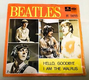 ◆デンマークORG◆ BEATLES / HELLO, GOODBYE ◆貴重ジャケット付き/PARLOPHONE黒ラベル