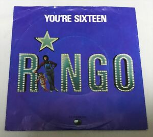 ◆ドイツORG◆ RINGO STARR / YOU'RE SIXTEEN ◆貴重ジャケット付き