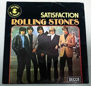 ◆ベルギーEP◆ ROLLING STONES / SATISFACTION ◆貴重ジャケット付き