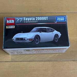 新品未開封 トミカ プレミアム タカラトミー No.27 トヨタ2000GT 白 ホワイト