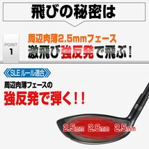 ステルス シム2 パラダイム ローグ ゼクシオ TSR3 g430 より404Y遺伝子＋適合高反発加で飛ぶ ワークスゴルフ マキシマックス ブラック2 FW_画像2