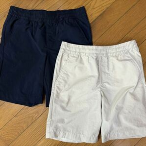 GAP KIDS ナイロン ショートパンツ 160 XXL NAVY BEIGE