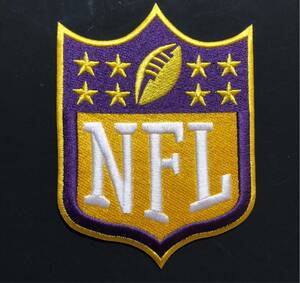 NFL ロゴ バイキングスカラー ワッペン
